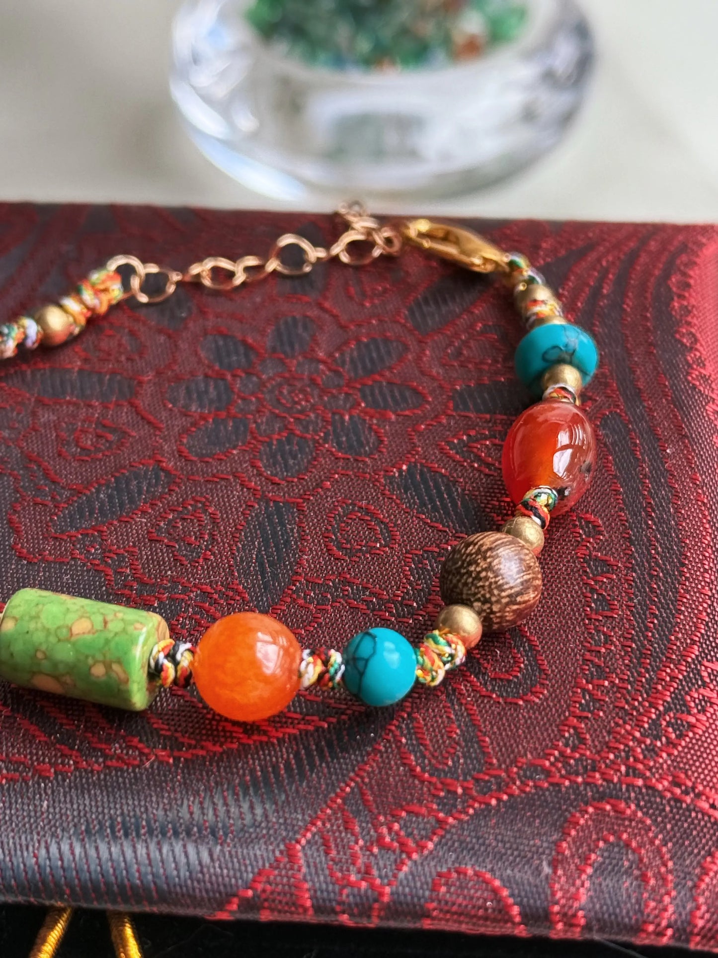 Tibetan Stone Beads Bracelet BodhiBloom