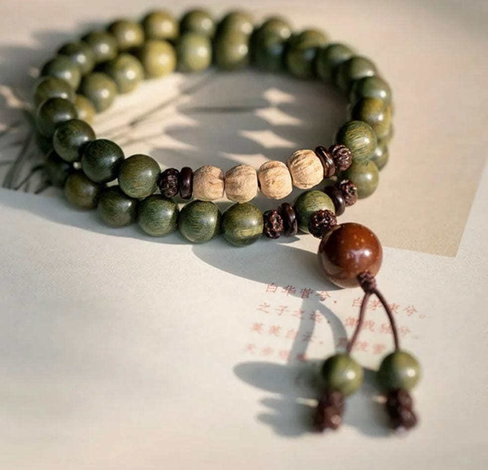Verdant Soul Bracelet Double Strand – BodhiBloom 4