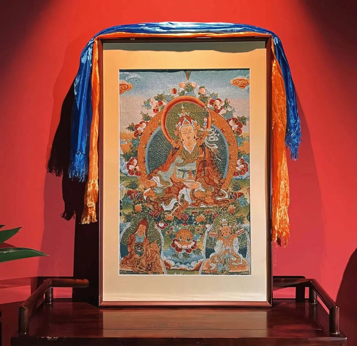 Spiritual Thangka Wall Art Exquisite Decor for Sacred Spaces - BodhiBloom 3