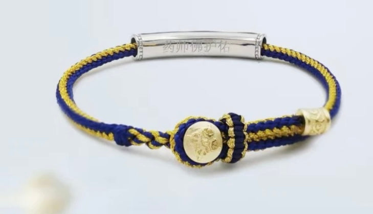 Medicine Buddha Mantra Bracelet - Healing Energy & Blessings for Body & Mind