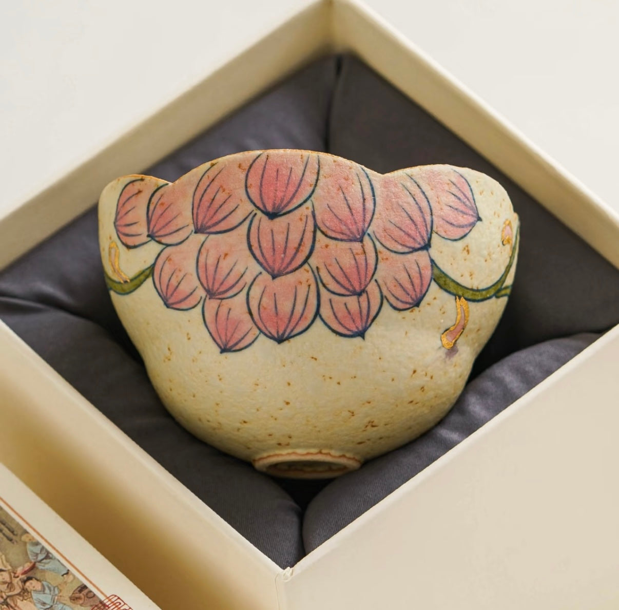 Lotus & Flamestone Tea Cup