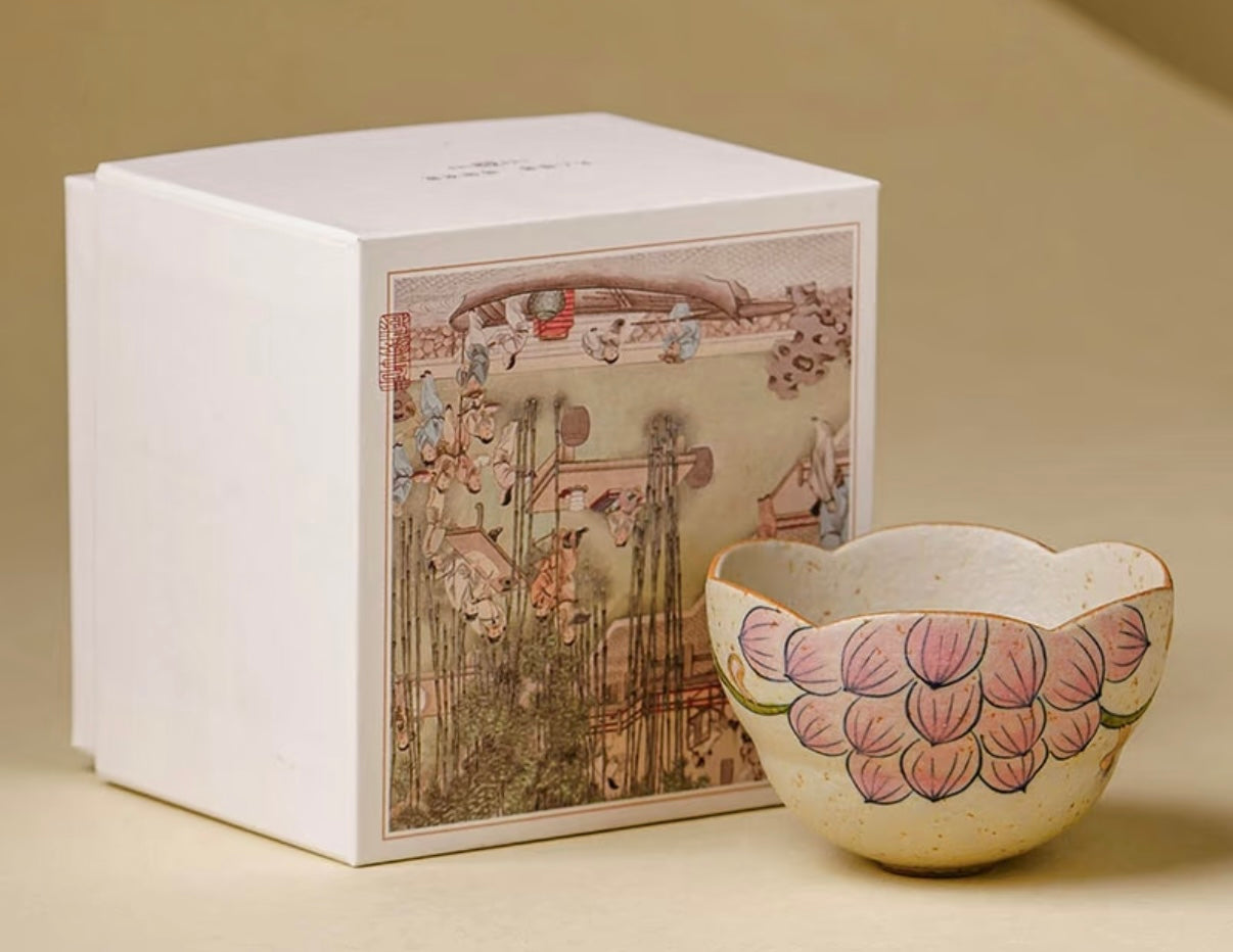 Lotus & Flamestone Tea Cup