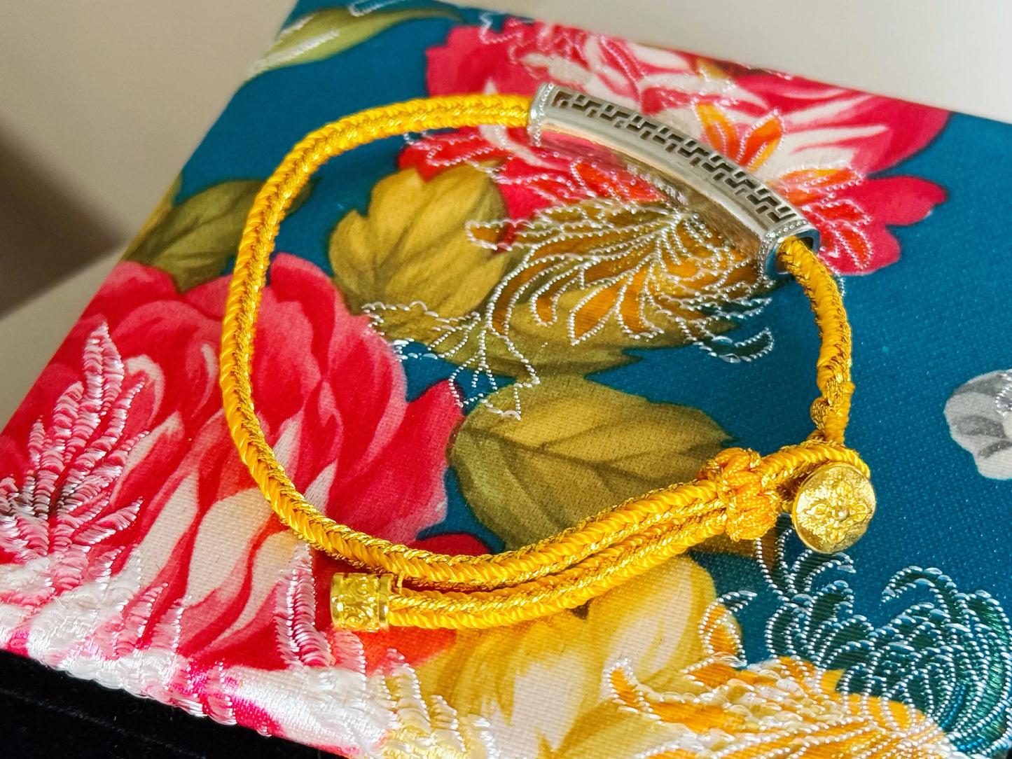 Yellow Jambhala Bracelet -Sacred Abundance & Financial Blessings BodhiBloom