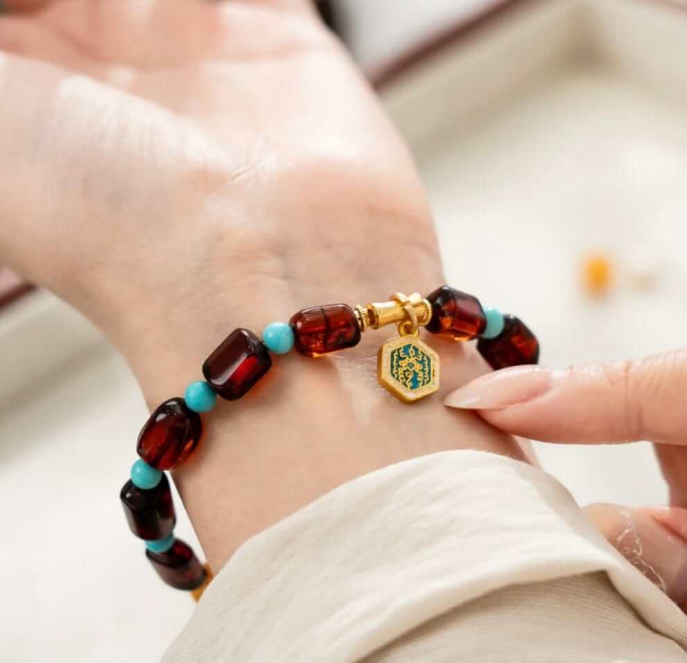 Amber Inspiration Bracelet Dust – BodhiBloom 2