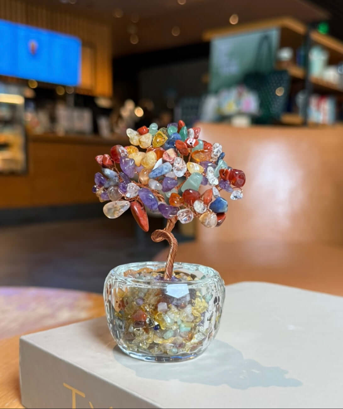 Celestial Aurora Crystal Tree BodhiBloom