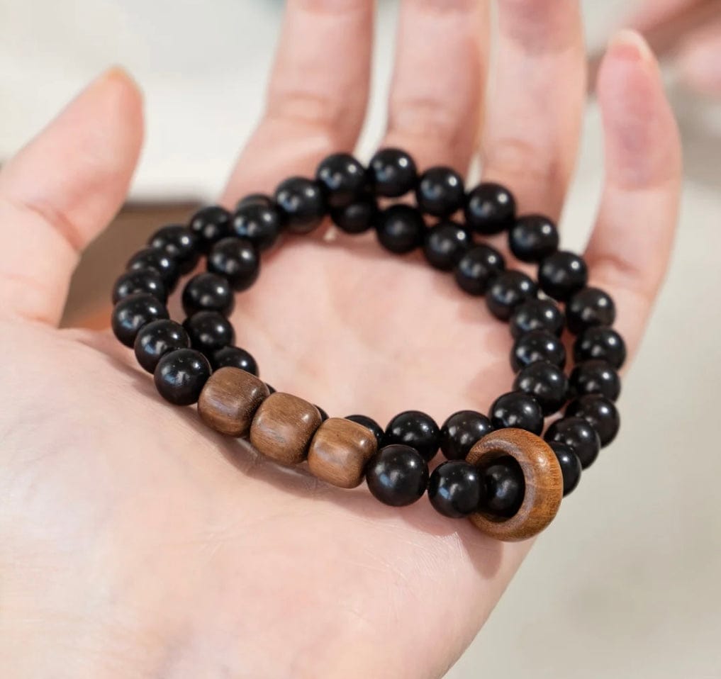 Ebony Bracelet Whisper Dual Shadows – BodhiBloom Jewelry 2