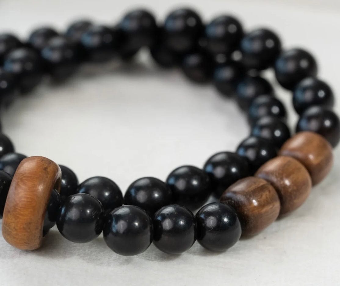 Ebony Bracelet Whisper Dual Shadows – BodhiBloom Jewelry 4