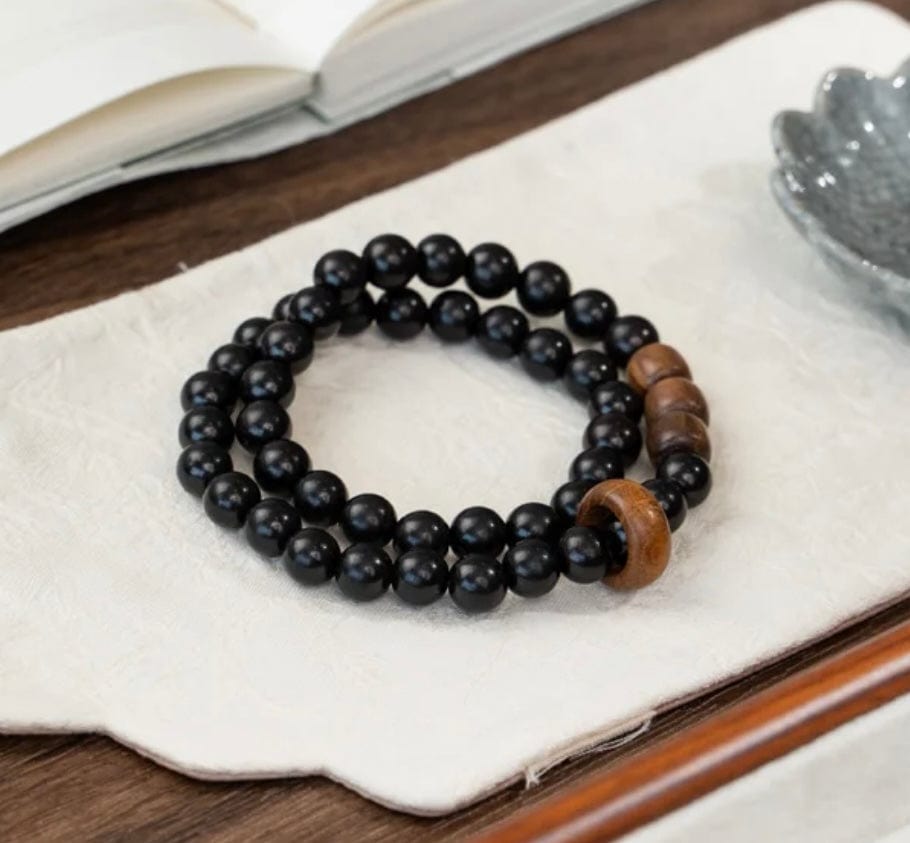 Ebony Bracelet Whisper Dual Shadows – BodhiBloom Jewelry