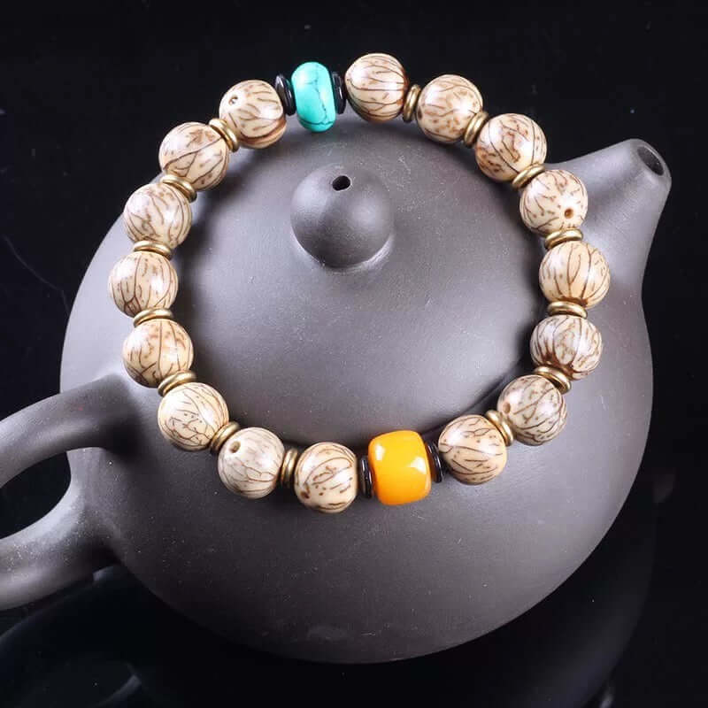 Himalayas with the Sacred Summit Mala Bracelet BodhiBloom