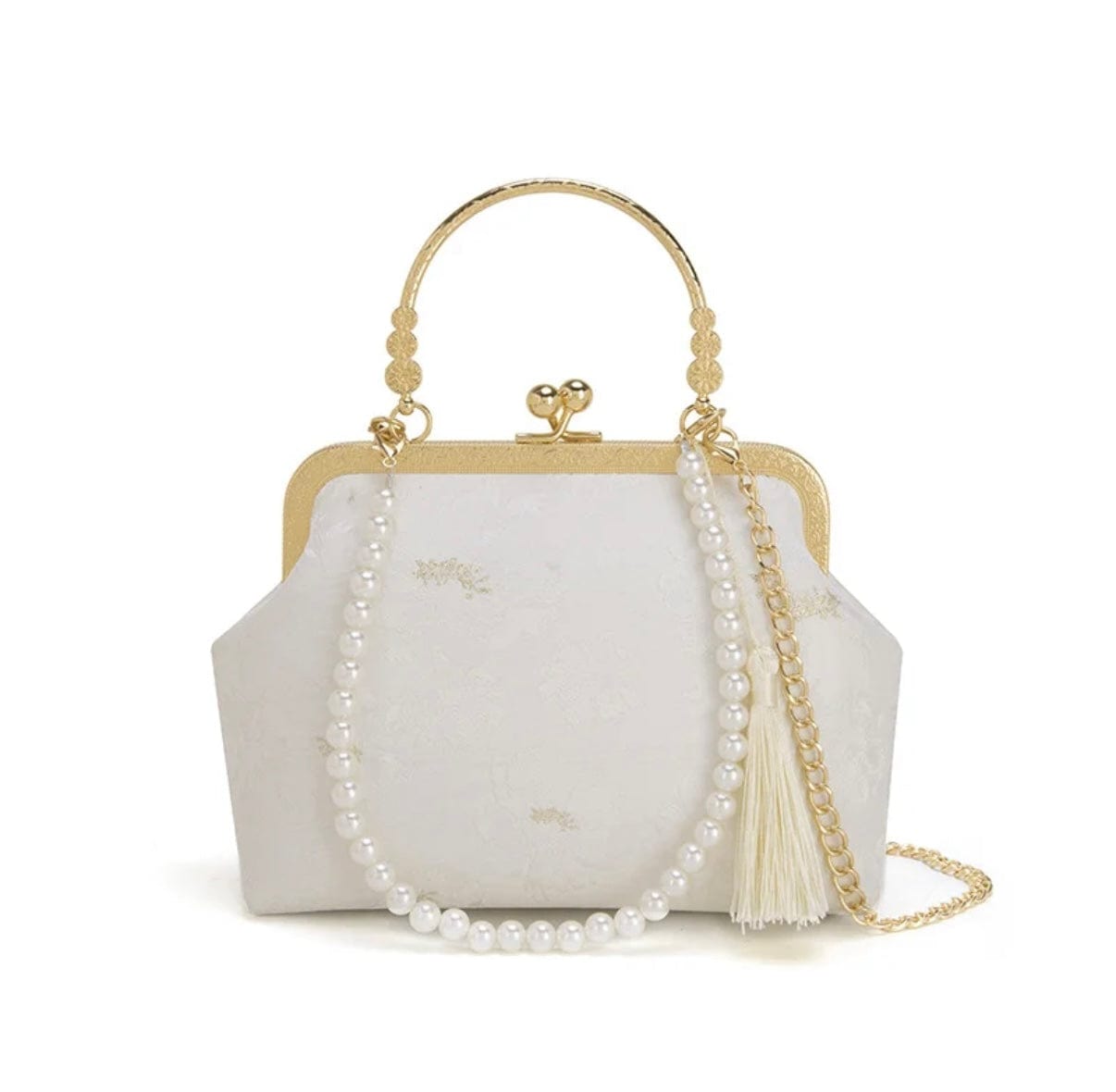 Jade Clasp Bag Dynasty luxury green purse close-up 2