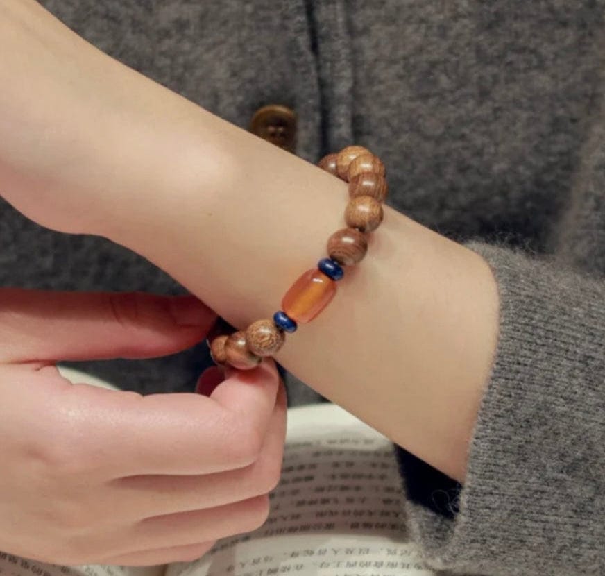 Serenity Gilded Cosmos Bracelet close-up with gold accents 1