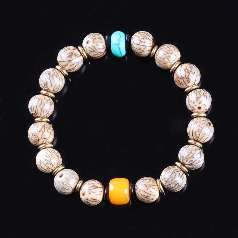 Himalayas with the Sacred Summit Mala Bracelet