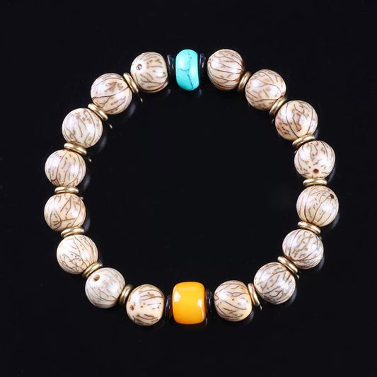 Himalayas with the Sacred Summit Mala Bracelet