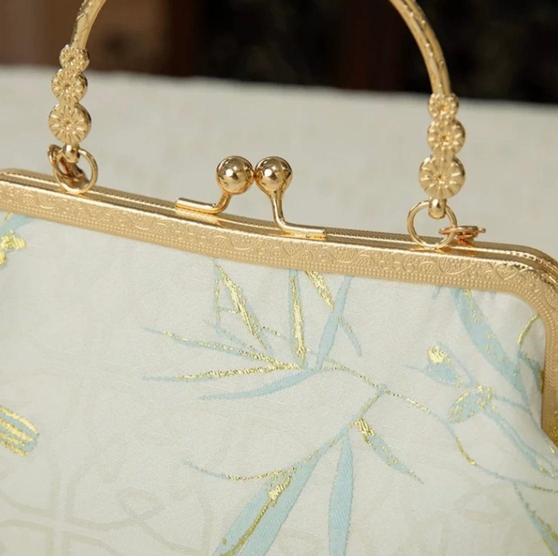 Bamboo clasp bag  Breeze