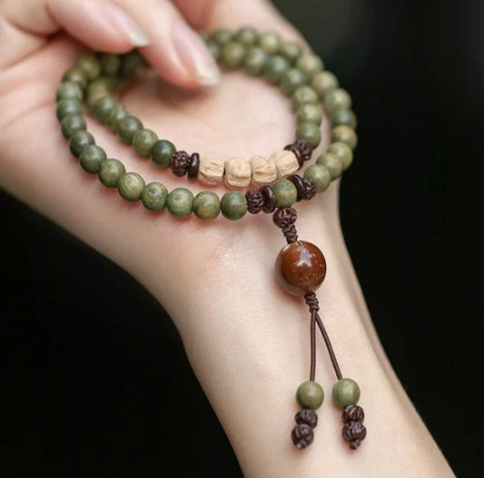 Verdant Soul Bracelet  Double Strand