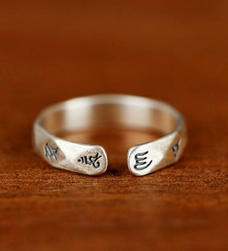 Six-Syllable Mantra Ring