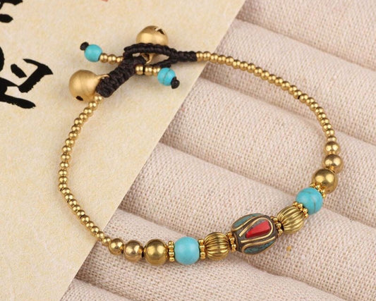 Tibetan Ethnic Natural Stone Bracelet