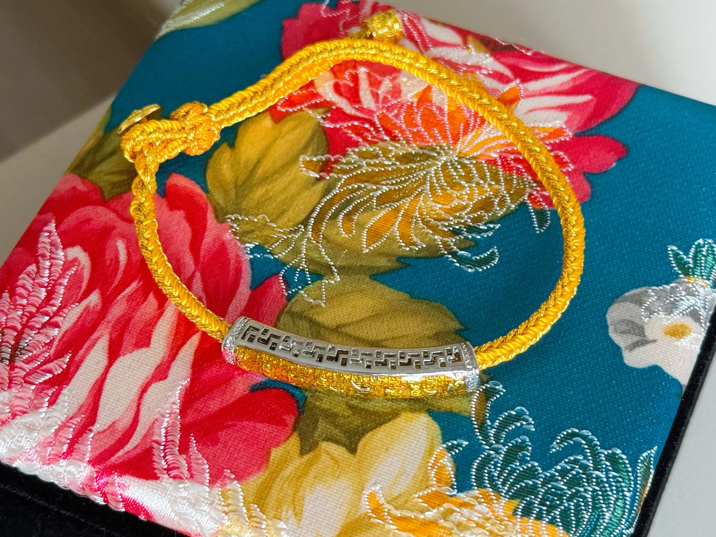 Yellow Jambhala Bracelet -Sacred Abundance & Financial Blessings BodhiBloom