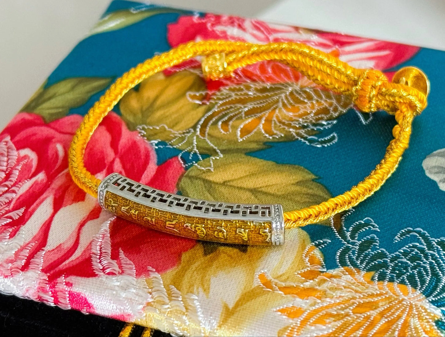 Yellow Jambhala Bracelet -Sacred Abundance & Financial Blessings BodhiBloom