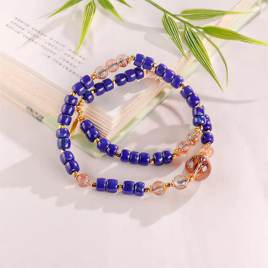 Lapis Lazuli Super Seven Bracelet Bodhibloom